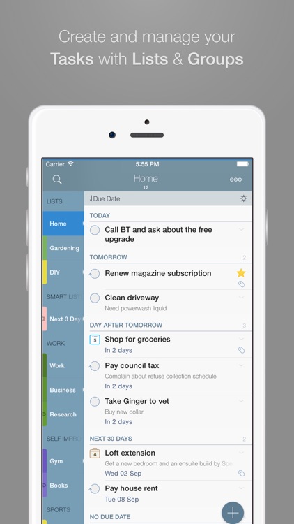 2Do - Todo List, Tasks & Notes screenshot-0