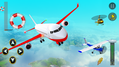 Flight Simulator Aeroplan Game Screenshot