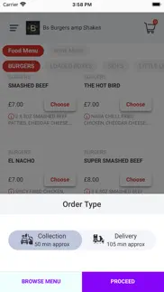 b's burgers & shakes iphone screenshot 2