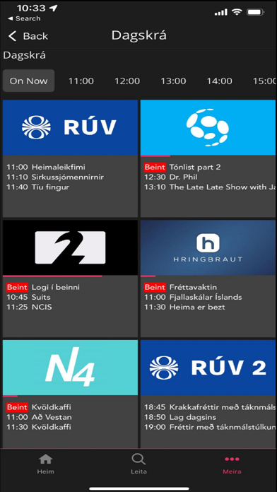 NovaTV sjónvarp Screenshot