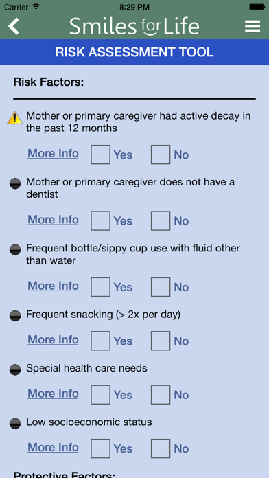 Smiles For Life Oral Health Screenshot