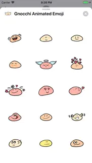 gnocchi animated emoji iphone screenshot 4