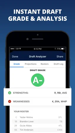 Fantasy Baseball Draft Wizard screenshot 7