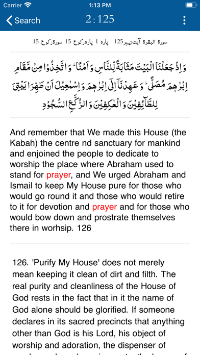 Tafheem ul Quran - in English Screenshot