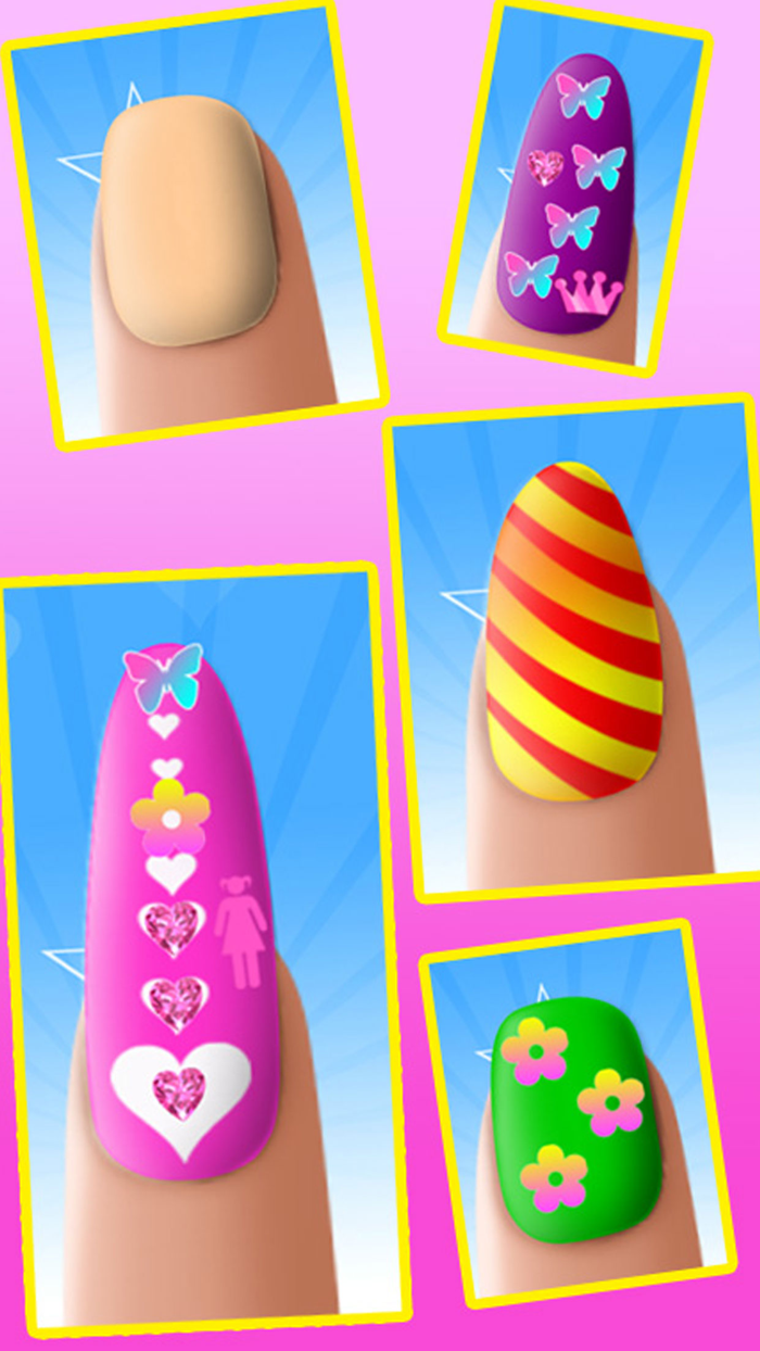 Nails Art Girl Manicure