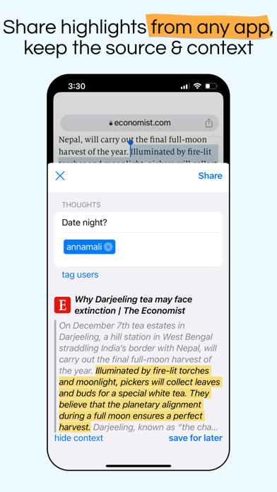 Clammer - Weave Your Worldview Screenshot
