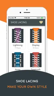 lace up: learn to tie shoes iphone screenshot 1