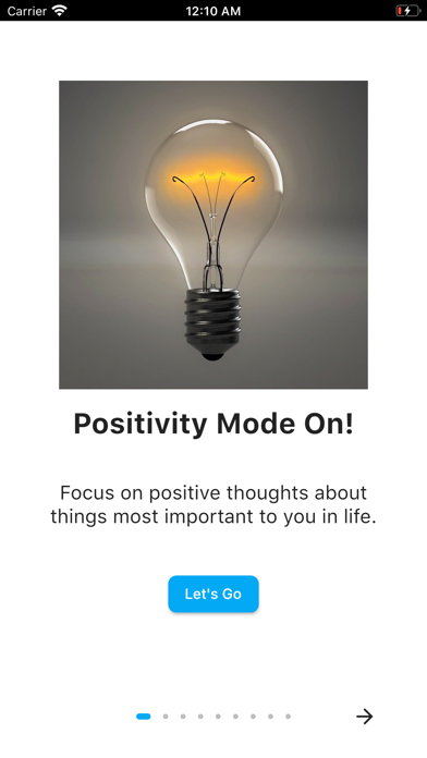 Positivo - The Positivity App Screenshot