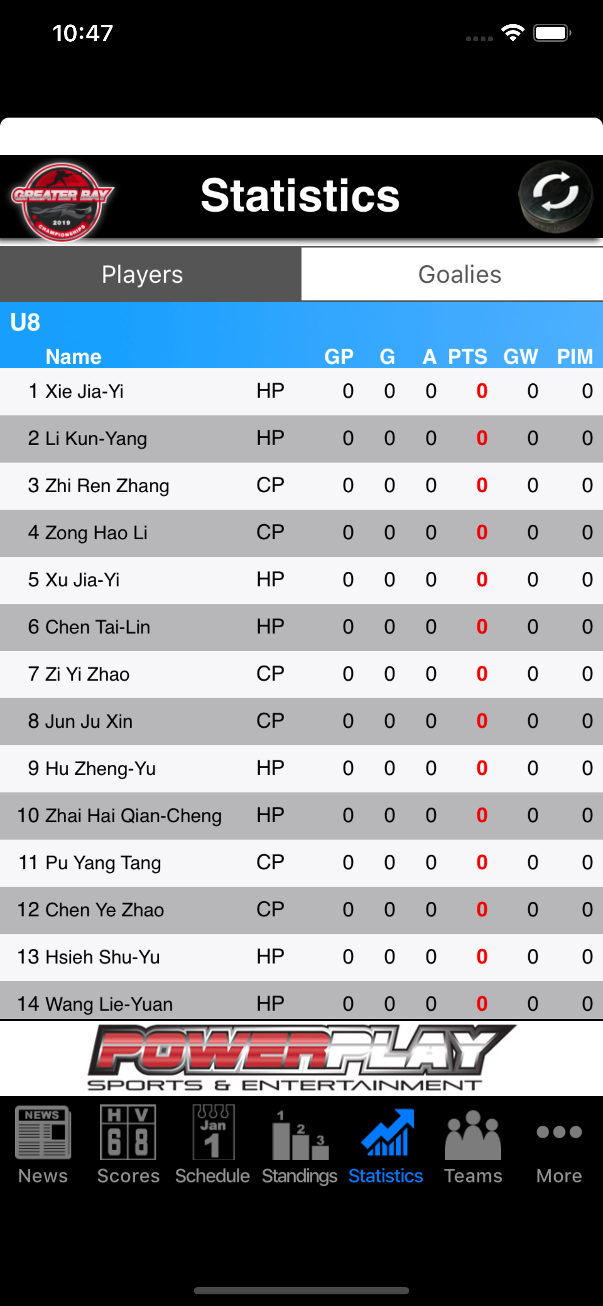 Greater Bay Championships screenshot 5
