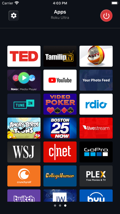 Universal TV Remote · Screenshot