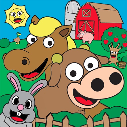 Coloring Farm Tap to Color Fun icon