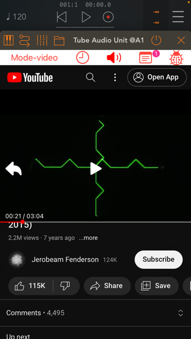Tube Audio Unit Screenshot