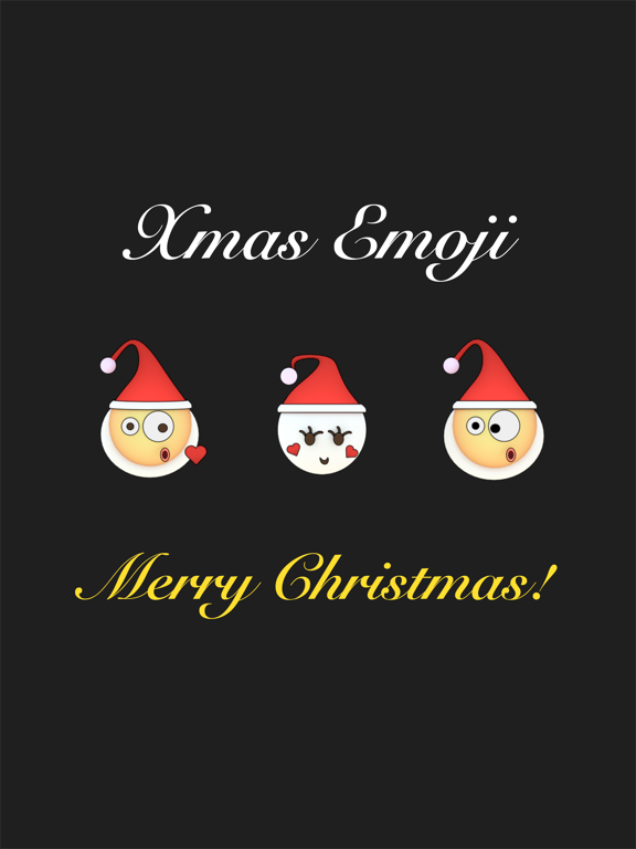 Screenshot #1 for Xmas Emoji - Holiday Stickers