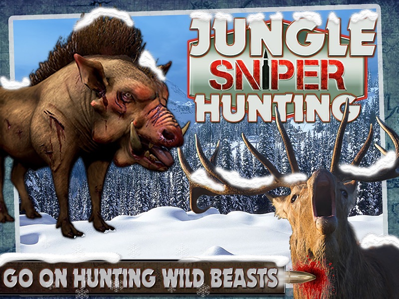 Jungle Sniper Hunting Game screenshot 8