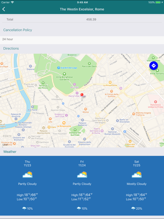 Screenshot #6 pour MyTripRoute