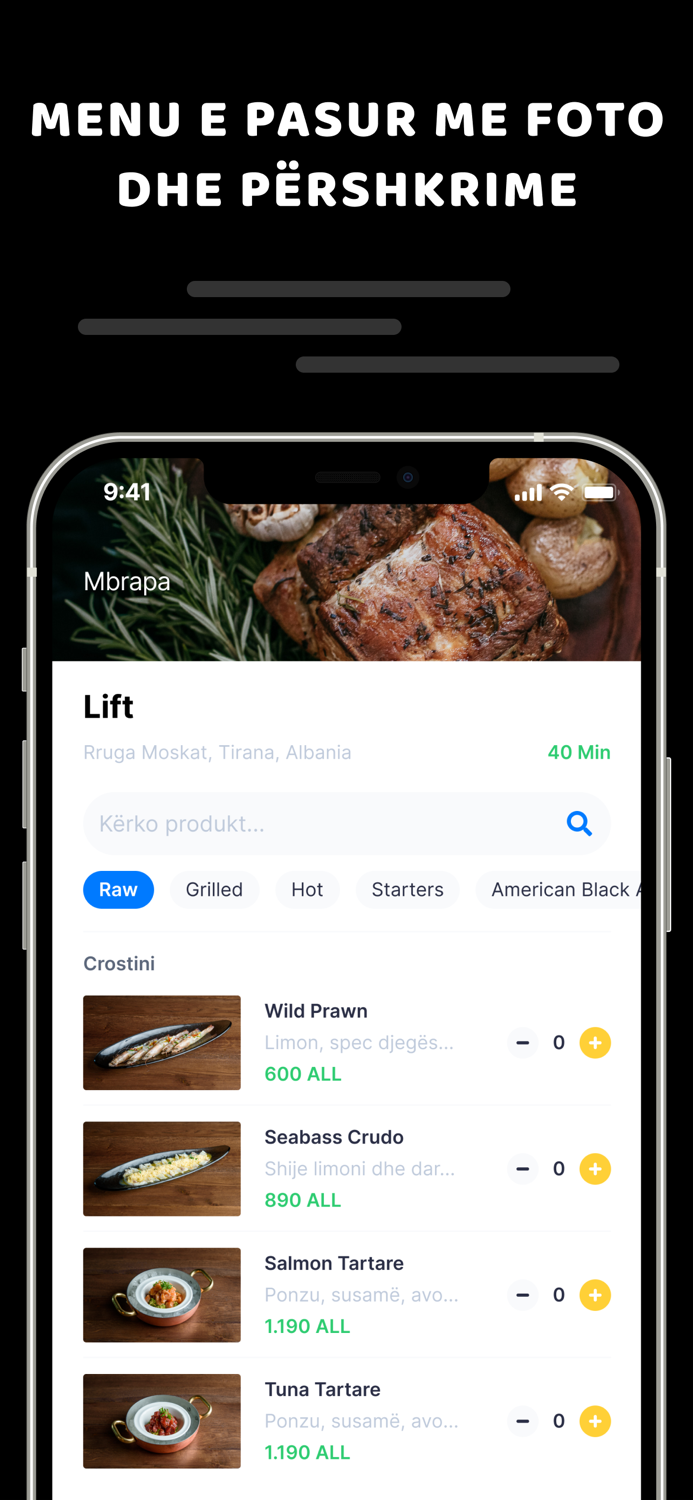 Orderoo Food and Grocery