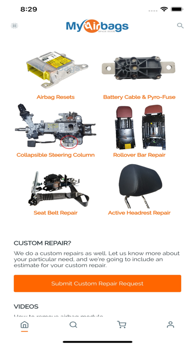 MyAirbags Screenshot