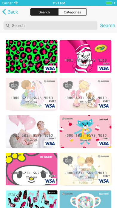 CARD Prepaid Debit Screenshot