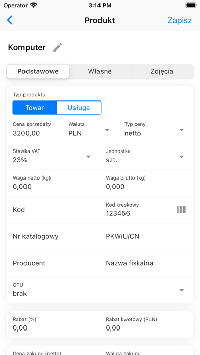 FakturaLight Screenshot