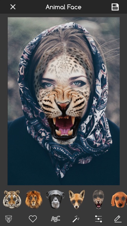 Animal Face changer funny pics