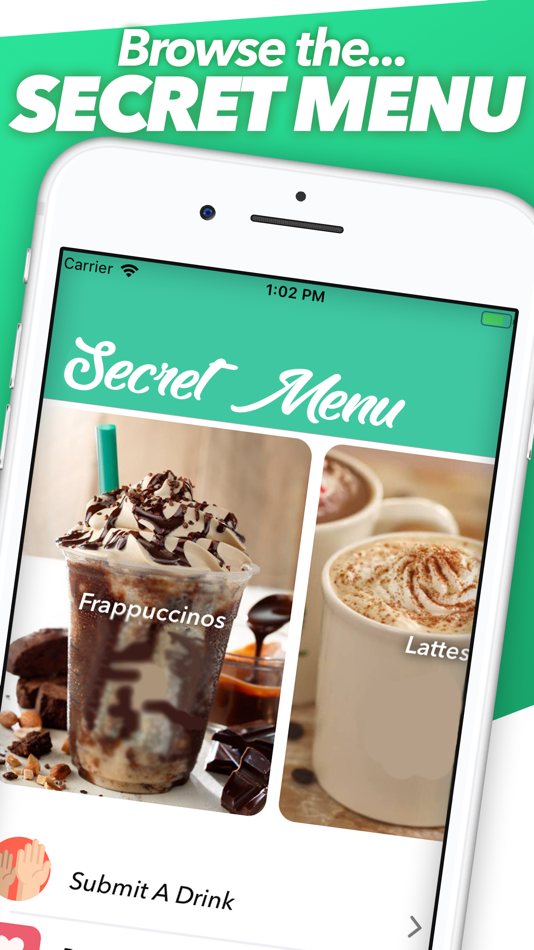 Secret Menu for Starbucks VIP - 3.8.0 - (iOS)