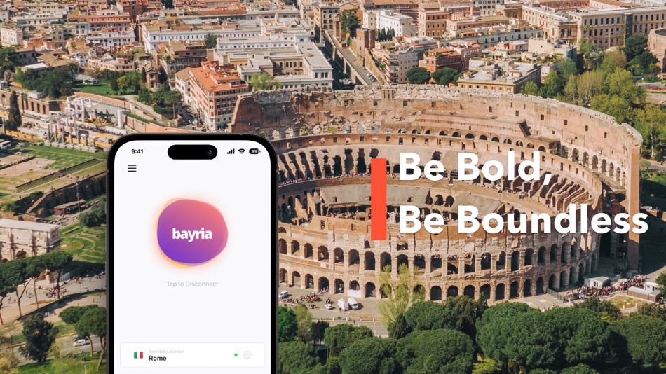 #2. Bayria: Fastest Streaming VPN (iOS) بواسطة: Bayria.com, LLC