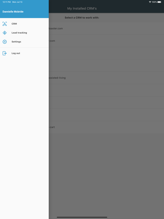 Screenshot #5 pour CRM Mobile by SeoSamba