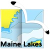 Maine Lakes - GPS fishing maps icon