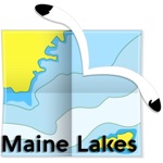 Download Maine Lakes - GPS fishing maps app