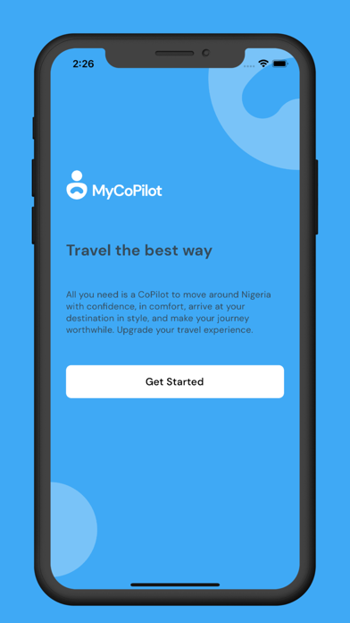 MyCoPilot - Ride sharing Screenshot