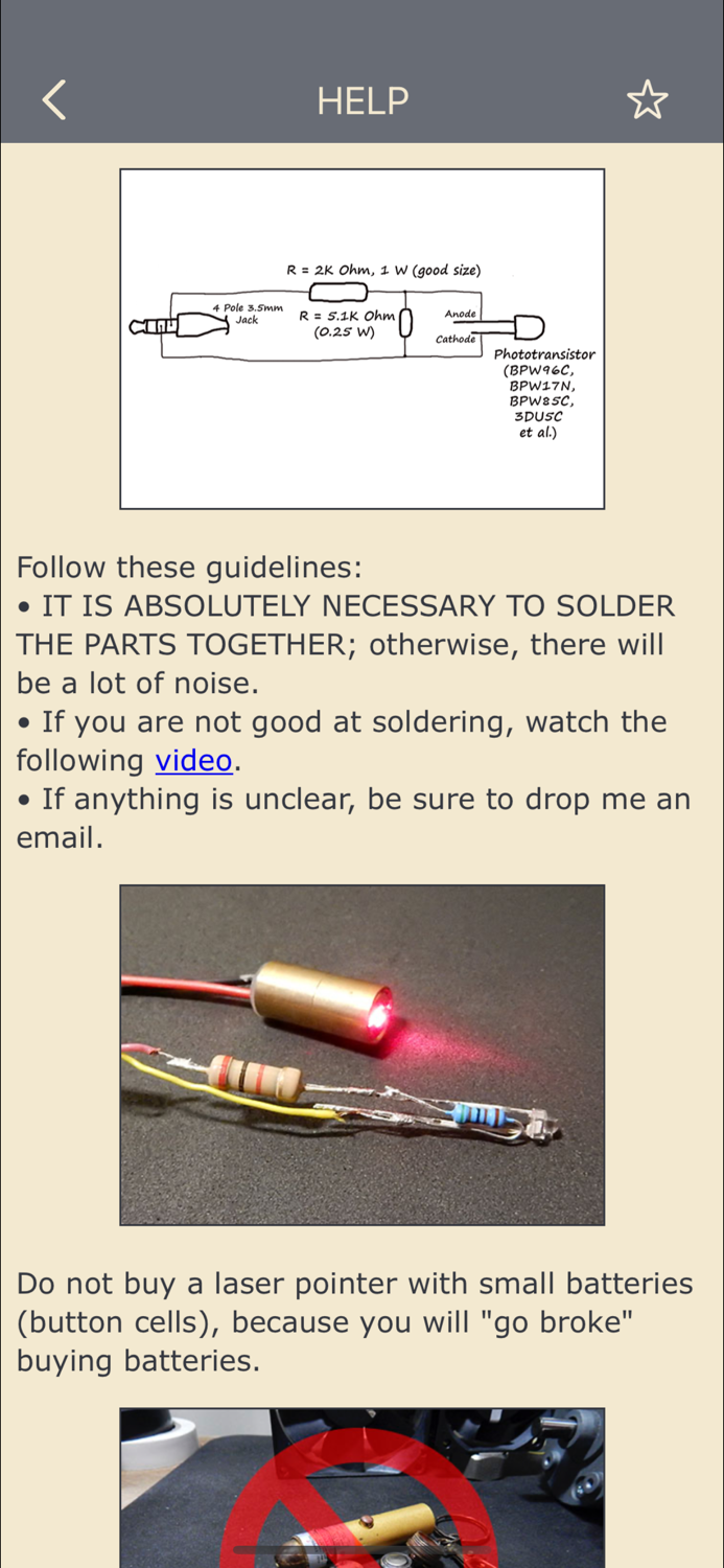 Strobe tachometer RPM meter