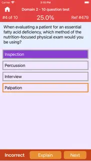 dietitian exam to go iphone screenshot 4