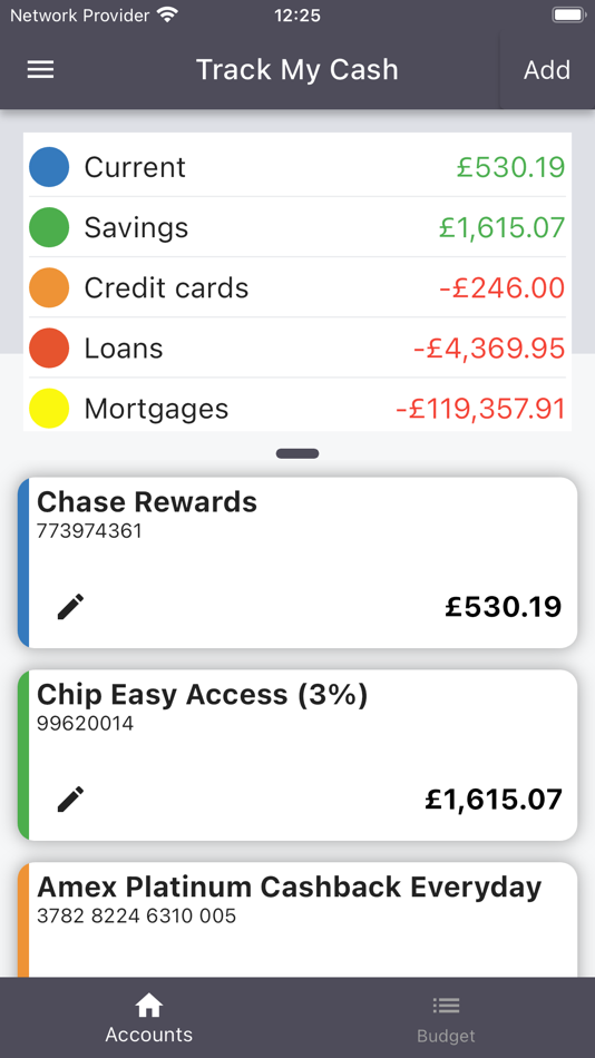 #1. Track My Cash (iOS) 由: Raymond O'Hare