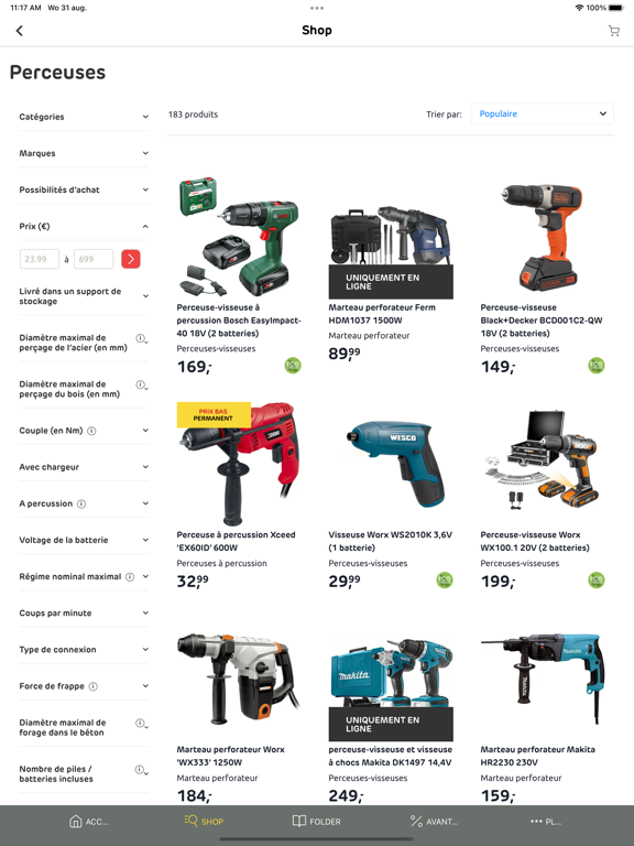Screenshot #5 pour Brico App