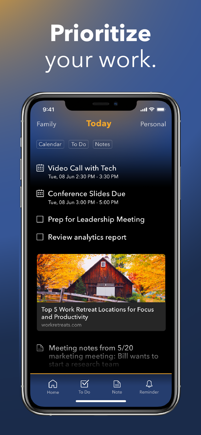 Homespace - Organize your life