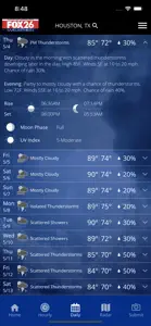 Fox 26 Houston Weather – Radar screenshot #1 for iPhone