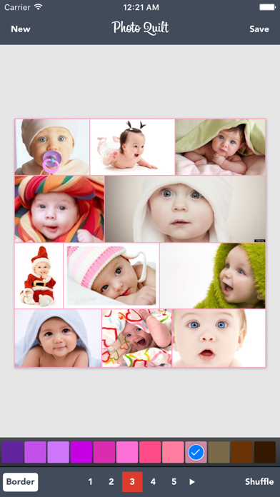 Photo Quilt Auto Collage Maker Screenshot 2 - AppWisp.com Photo Quilt Auto Collage Maker Screenshot 2 - AppWisp.com