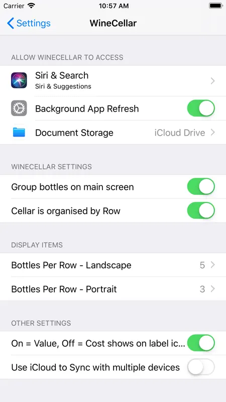 Personal Wine Cellar Database screenshot 10 of 10