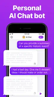 ai chat bot: assistant, writer iphone screenshot 3