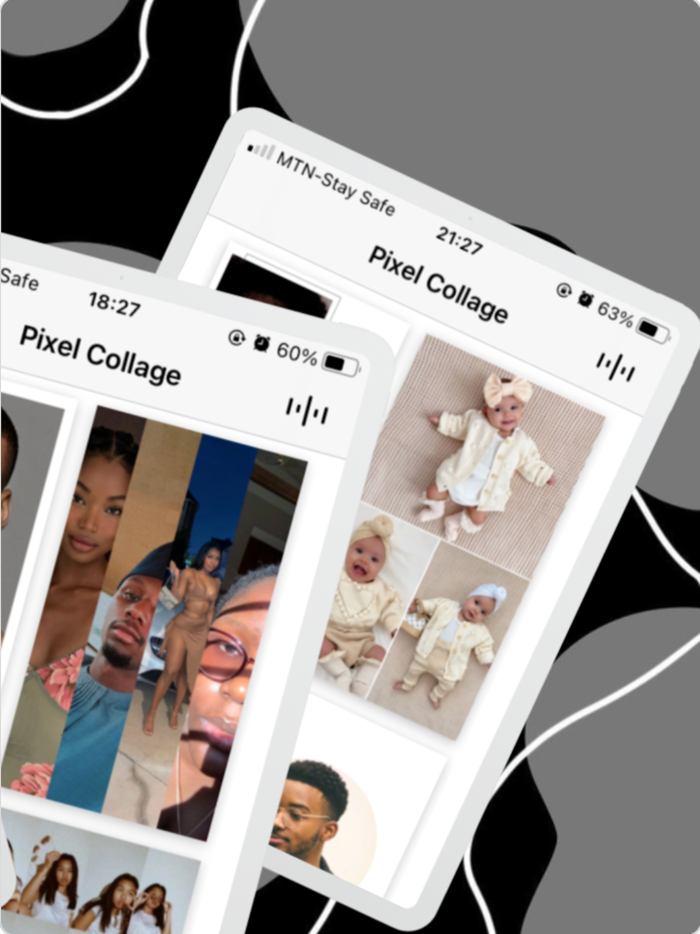 Pixel Collage - Photo Layout