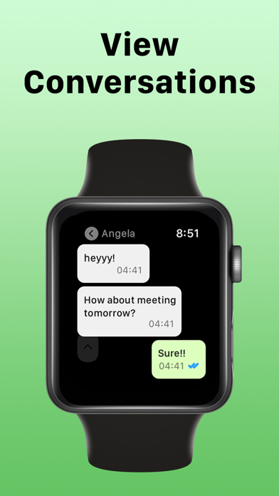 WatchsApp - Chat for Watch Screenshot