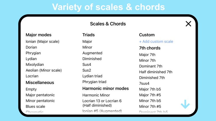 Guitar Fretboard: Scales screenshot-3