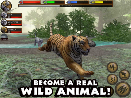 Ultimate Jungle Simulator iPad app afbeelding 1