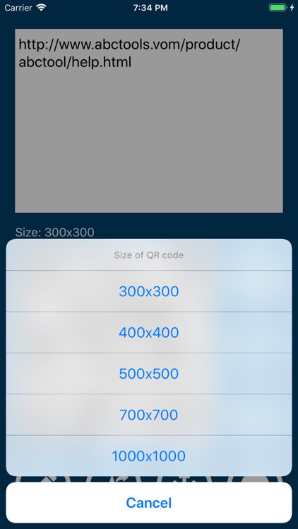 QR code generator: QROX screenshot-5