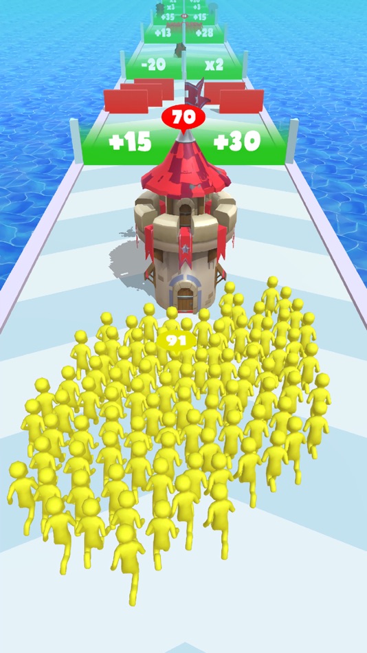 #1. Count Masters Crowd Runner (iOS) By: Enes Ozmen