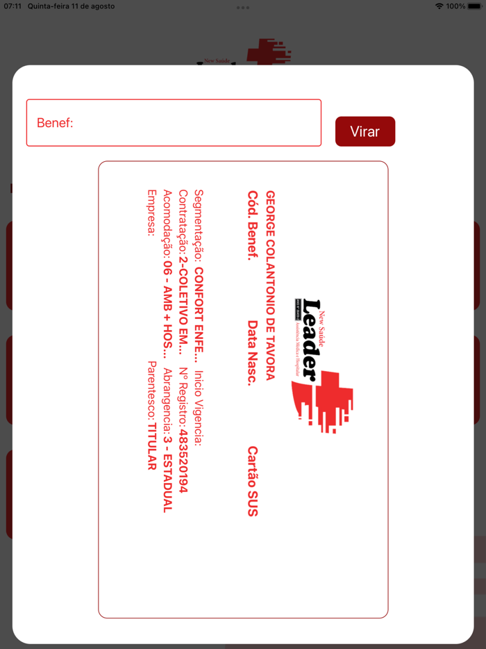 Plano New Saúde Leader