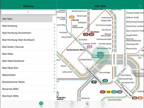 Frankfurt – S Bahn & U Bahnのおすすめ画像1