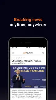 reuters news iphone screenshot 2