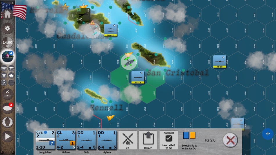 #2. Carrier Battles (iOS) 由: Cyril Jarnot