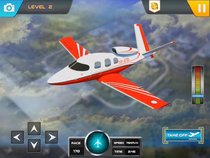 Real plane flight simulator